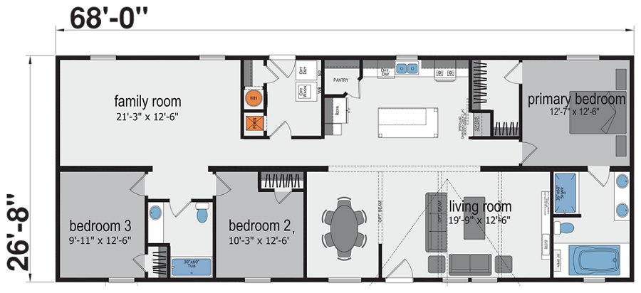 Champion Cornerstone floor plan 5
