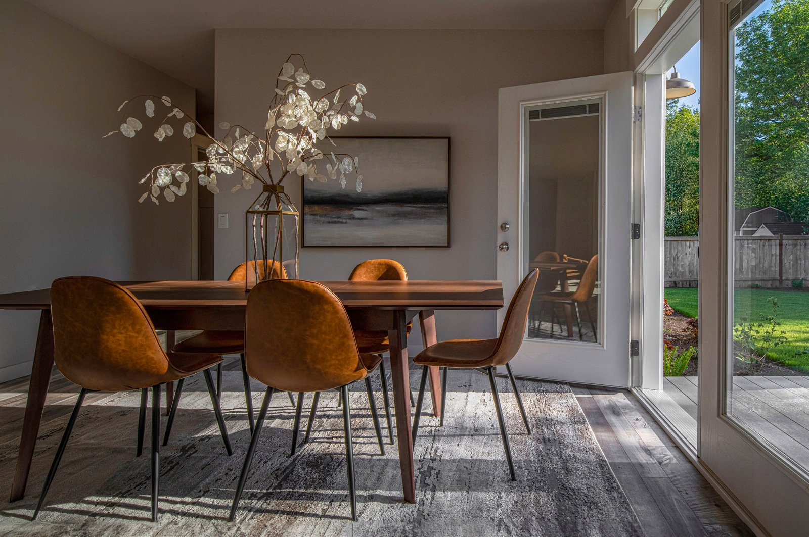 Inside a living room