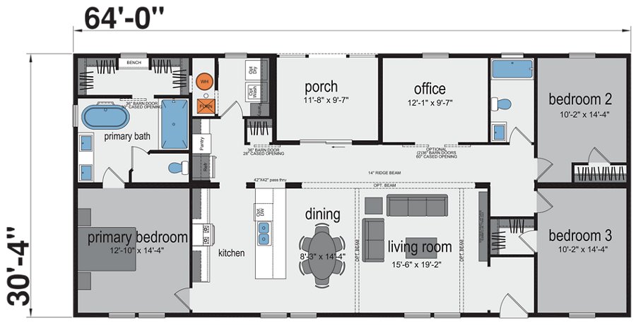 Champion Paris floor plan 3