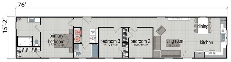 Champion Piton floor plan 1