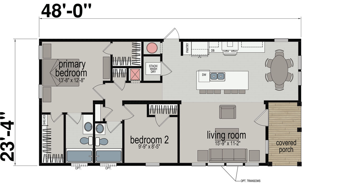 Agate Bay Standard Floorplan