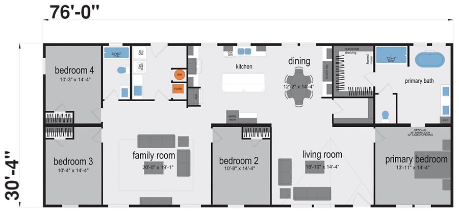 Champion Sydney floor plan 4