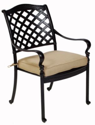 Hanamint Berkshire Dining Chair W Cushion Dupione Seand Patio