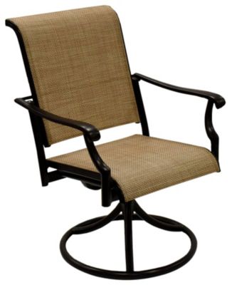 Hanamint Oak Creek Sling Swivel Rocker Chair Patio Christysports Com