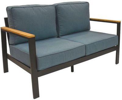 NorthCape Hixon Loveseat - Cast Lagoon - patio ...