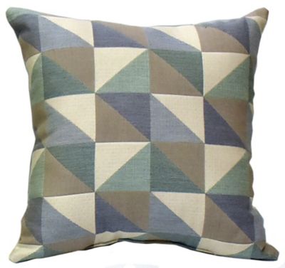 Casual Cushion Corp 18 Pillow Crazy Quilt Seaglass Patio