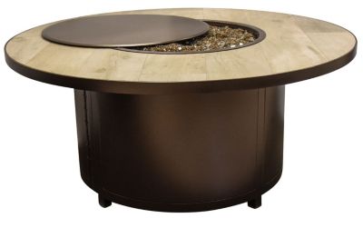 Ow Lee 54 Capri Chat Fire Pit Table Patio Christysports Com