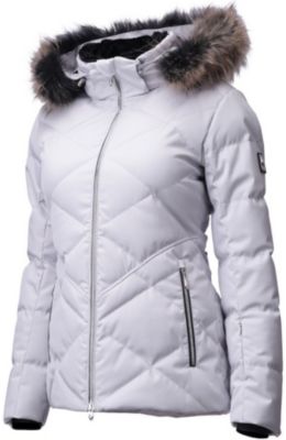 white fur jacket womens