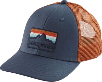 patagonia men's line logo badge lopro trucker hat