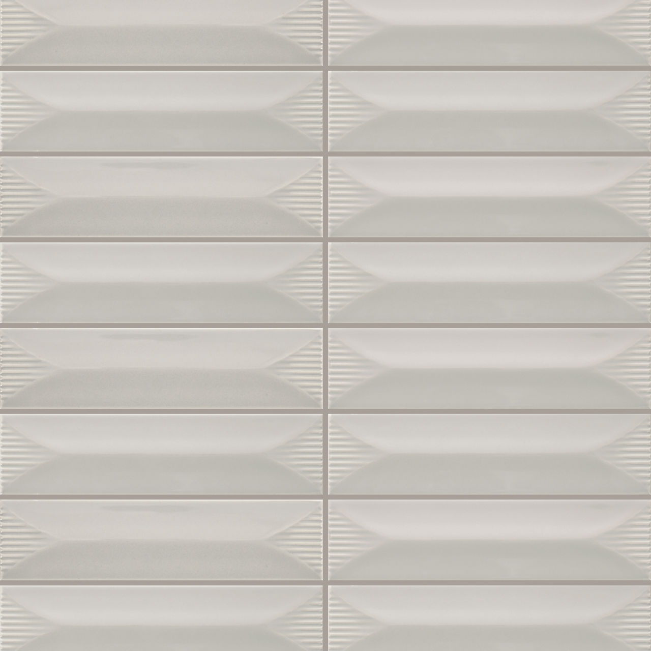 Balance, Rectangle, 2X8, Wave Crest, Glossy
