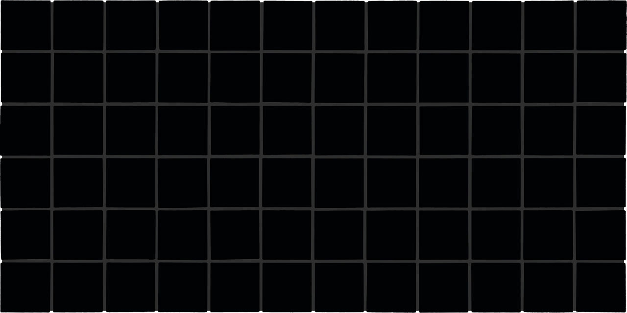 Black, Straight Joint, 2X2, Glossy