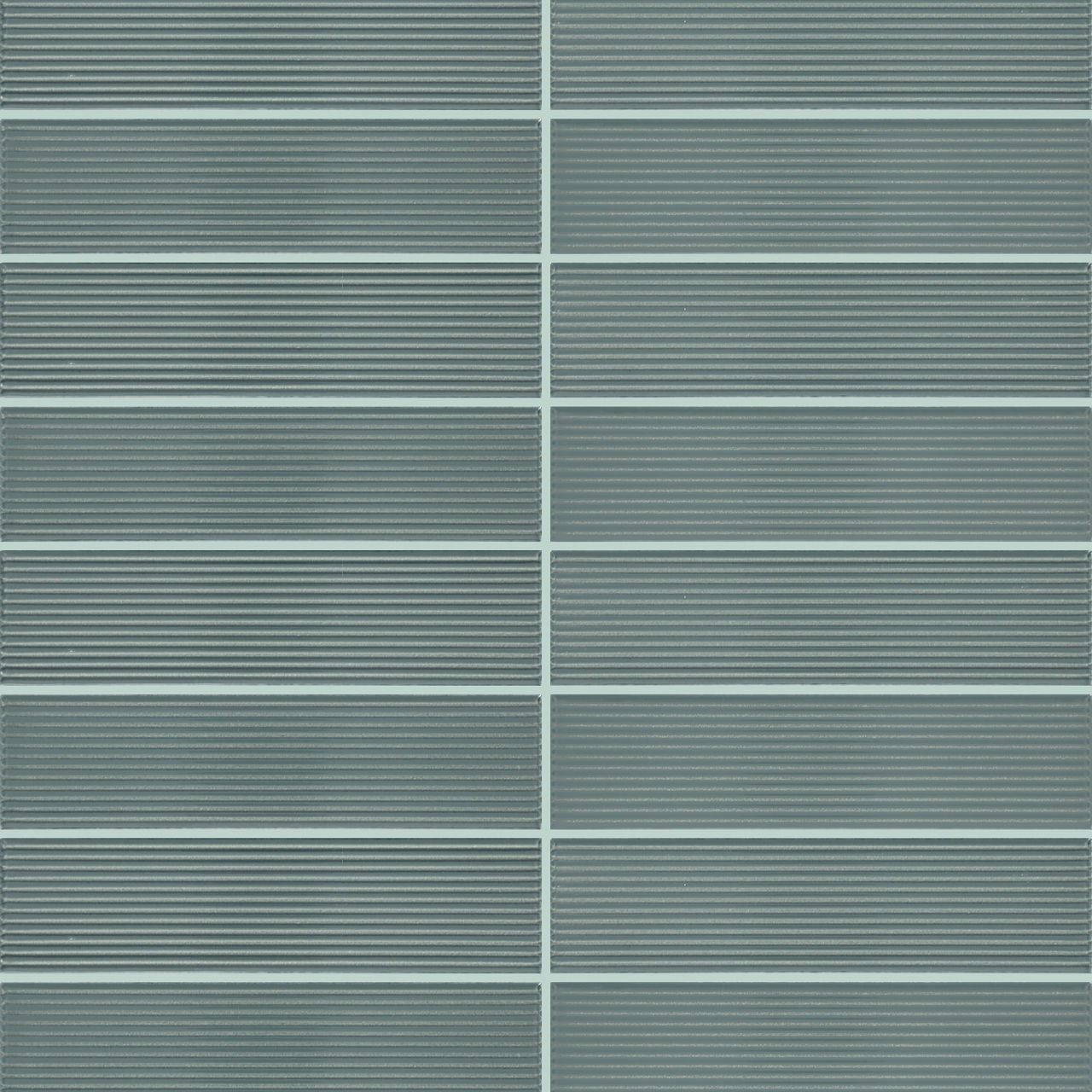 Tranquility, Rectangle, 2X8, Fluted, Glossy