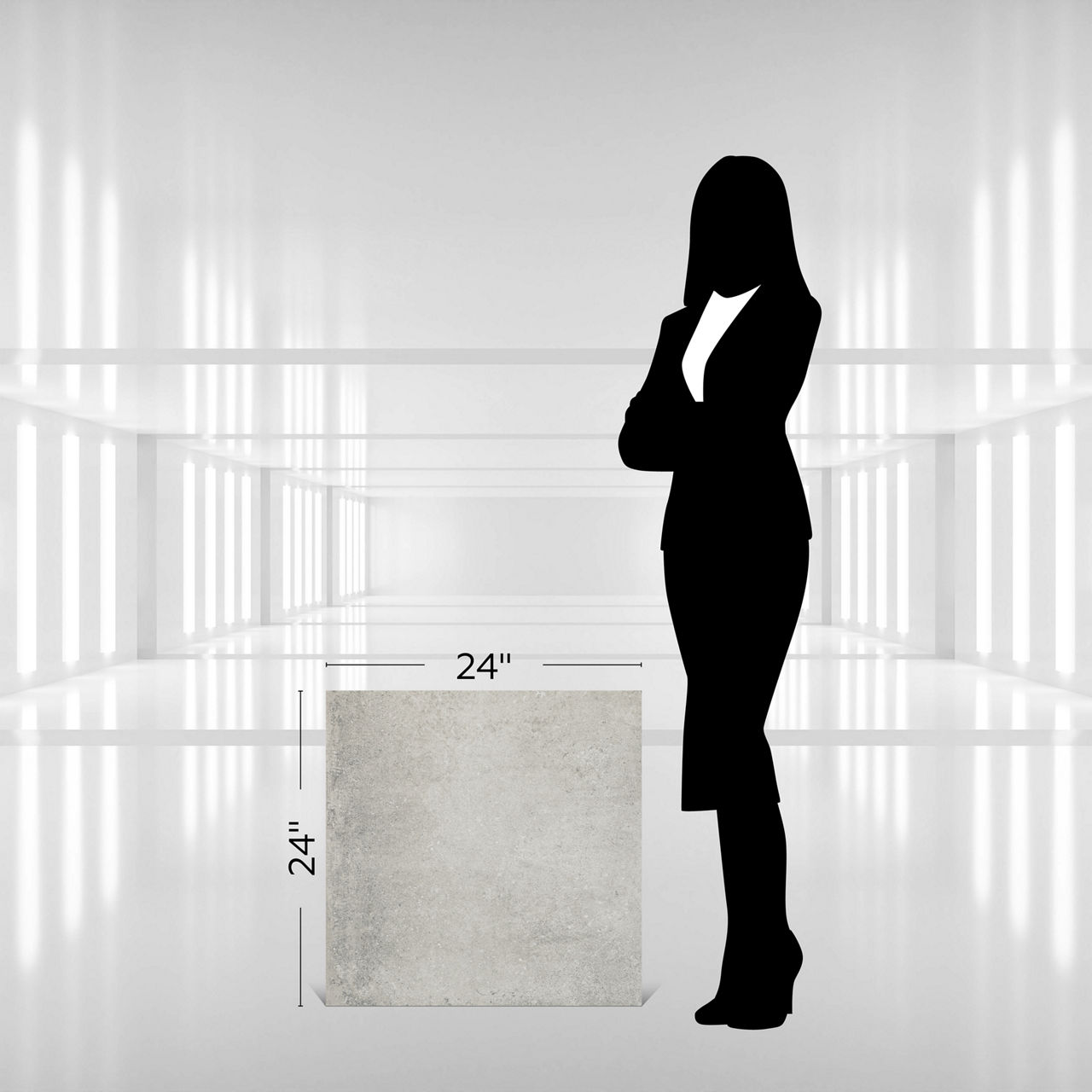 Lineage, Square, 24X24, Stepwise, Matte