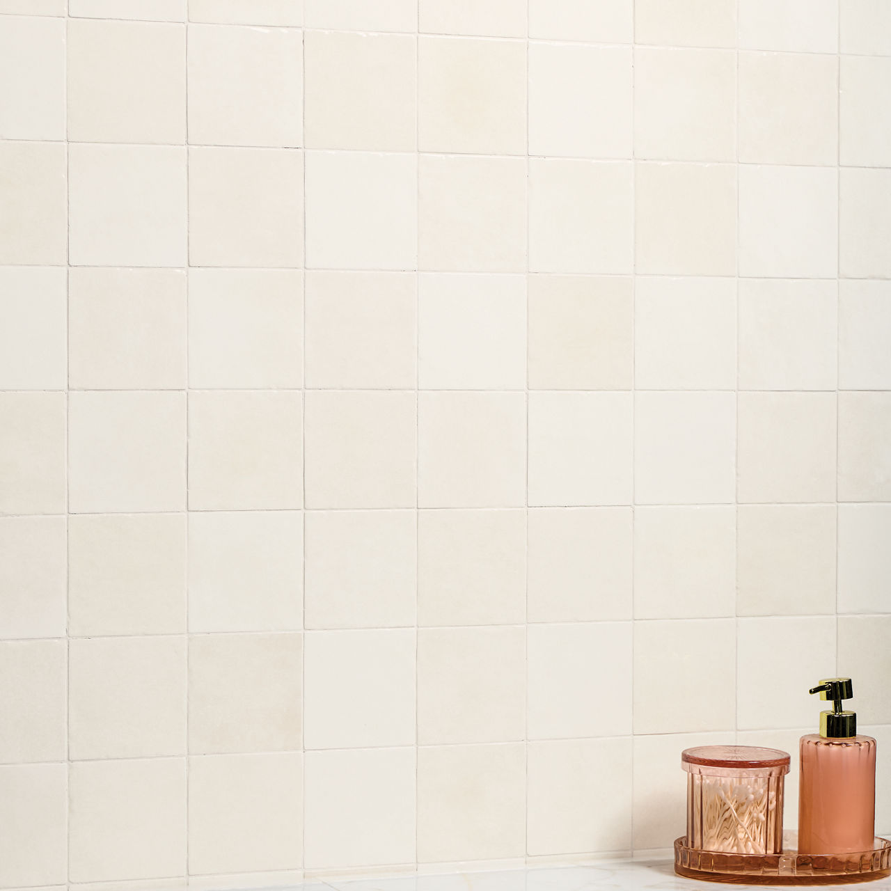 Shea, Square, 4X4, Handcrafted, Glossy