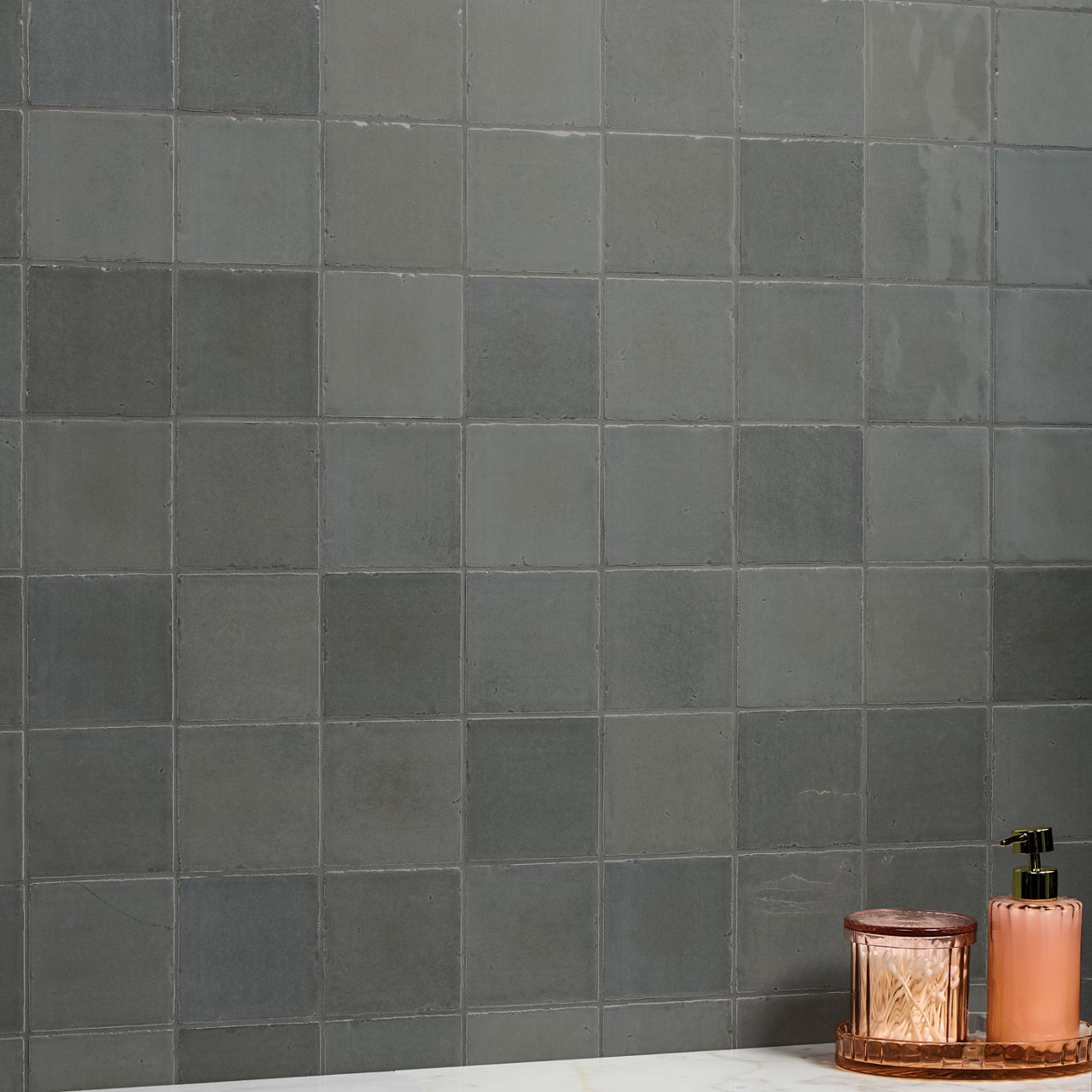 Fog, Square, 4X4, Handcrafted, Glossy