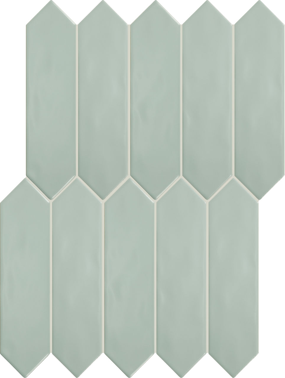 Matte Spa, Picket, 3X12, Undulated, Matte