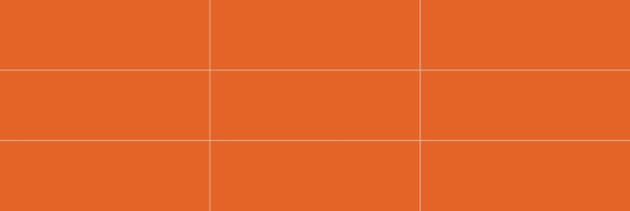 Orange Burst, Rectangle, 2X8, Glossy
