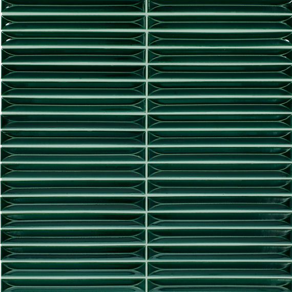 Jade 1/2x6 Glazed Mosaics | Artefino Vintage by Daltile