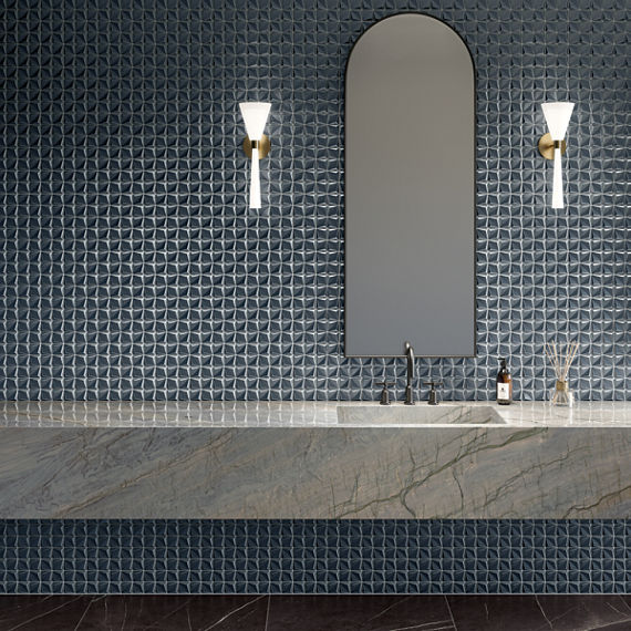 Angelite 2 Glazed Mosaics | Artefino Vintage by Daltile