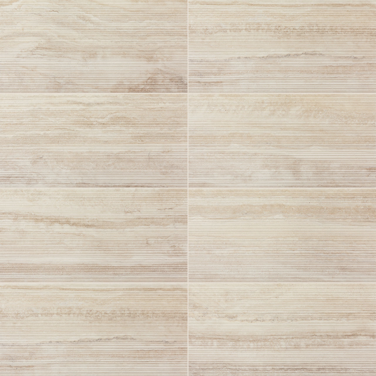 Almond, Rectangle, 12X24, Fluted, Microban, Matte