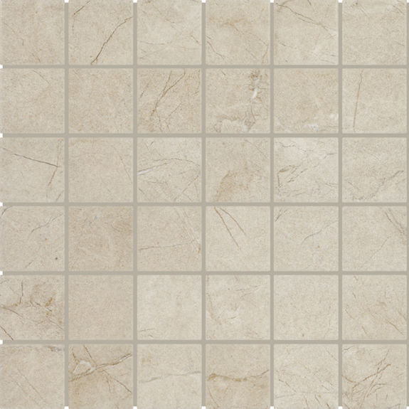 Almond 2X2 Stone Look Ceramic Mosaic | Platinum by Daltile