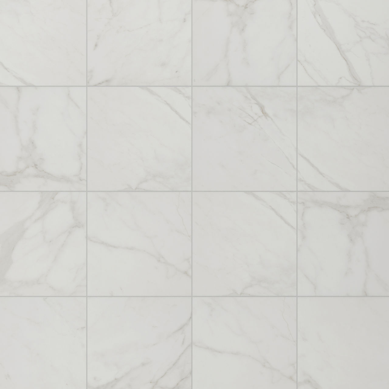 Calacatta Empire, Square, 12X12, Matte