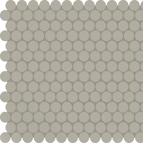 Desert Gray Penny Rounds Porcelain | Keystones by Daltile