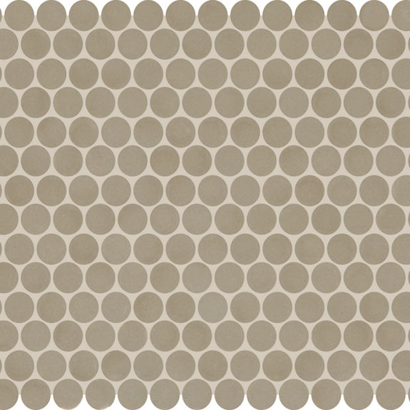 Architect Gray Penny Rounds Porcelain | Keystones by Daltile