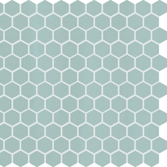 Spa 1x1 Hexagon Mosaic Porcelain | Keystones by Daltile