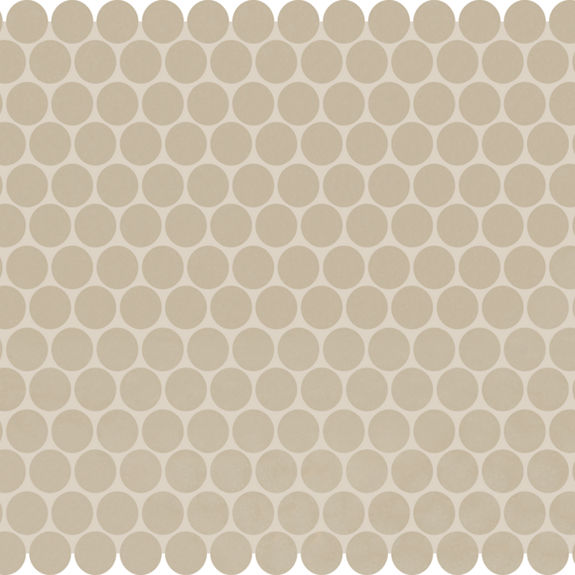 Urban Putty Penny Rounds Porcelain | Keystones by Daltile