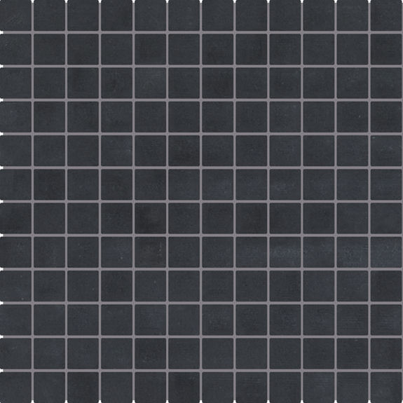 Black/Ebony 1x1 Porcelain | Keystones by Daltile