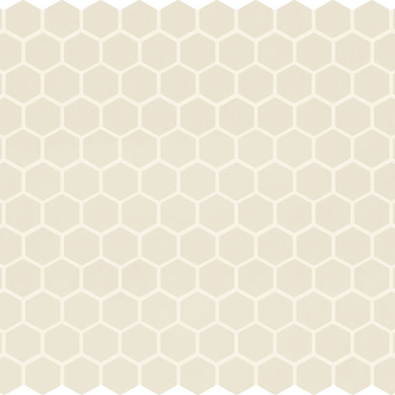Biscuit 1x1 Hexagon Mosaic Porcelain | Keystones by Daltile