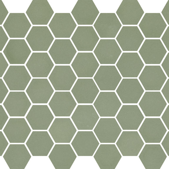 Cypress 2x2 Hexagon Mosaic Porcelain | Keystones by Daltile