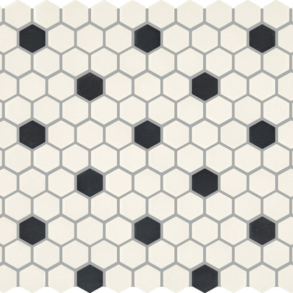 Emerald 1x1 Hexagon Mosaic Porcelain | Keystones by Daltile