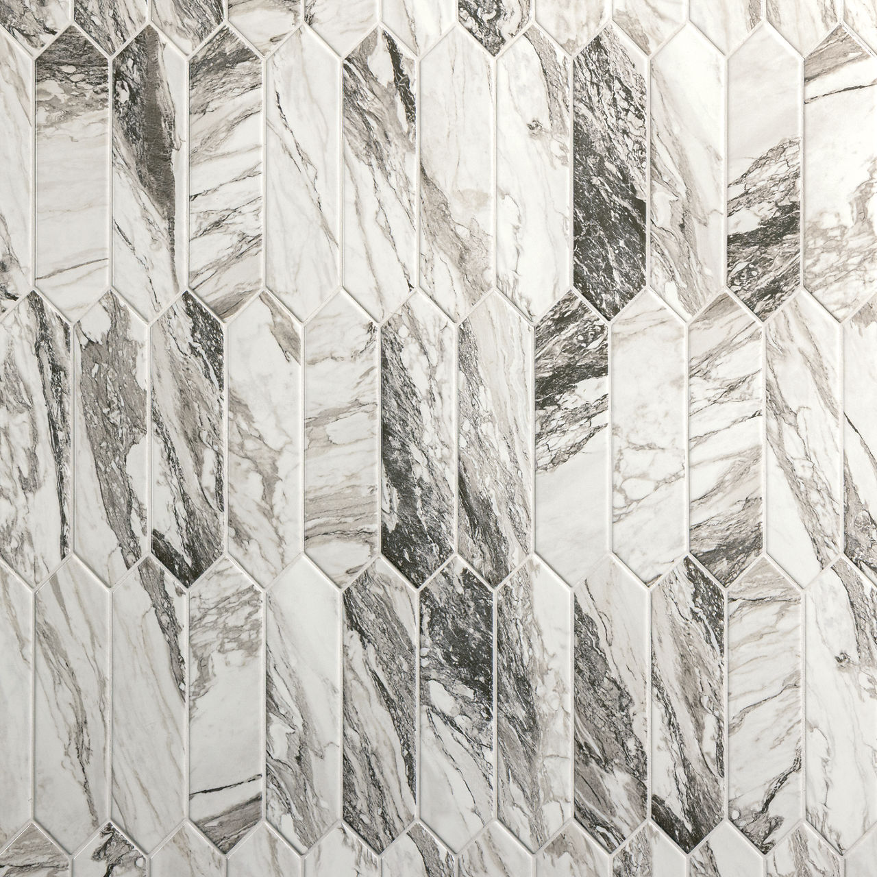 Calypso, Picket, 3X12, Microban, Glossy