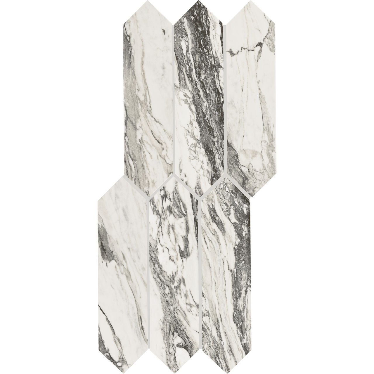 Calypso, Picket, 3X12, Microban, Glossy