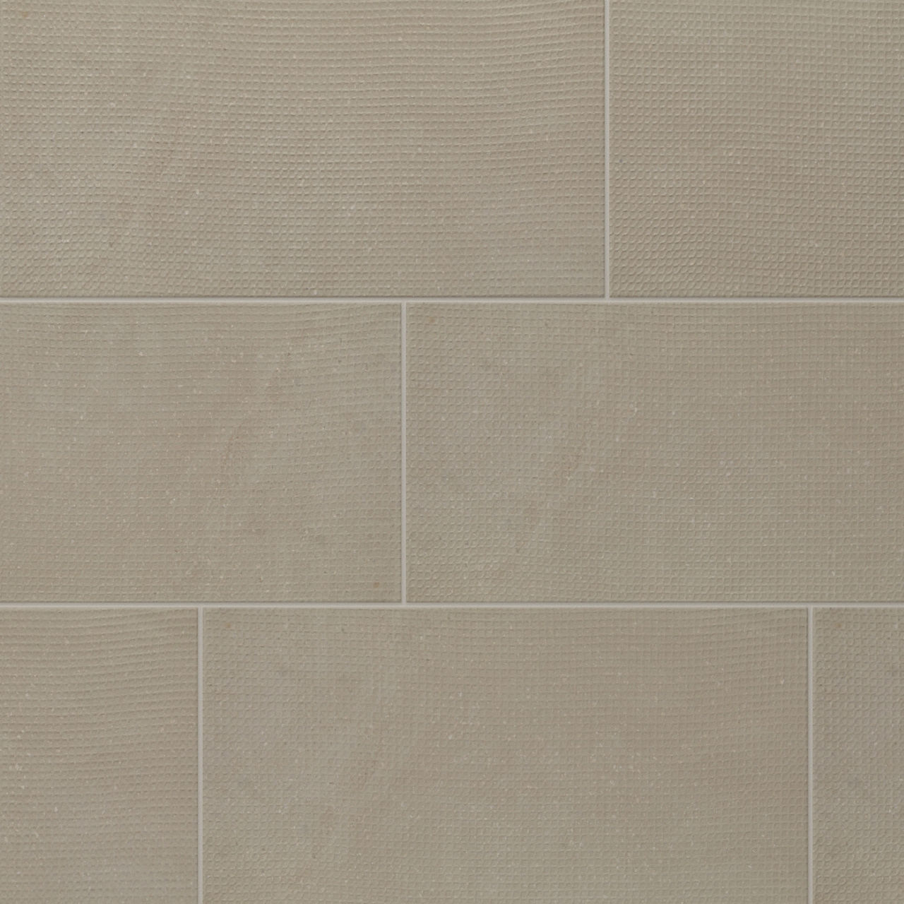 Greige 12x24 Textured Taupe Woven Porcelain Tile | Exposition by Daltile