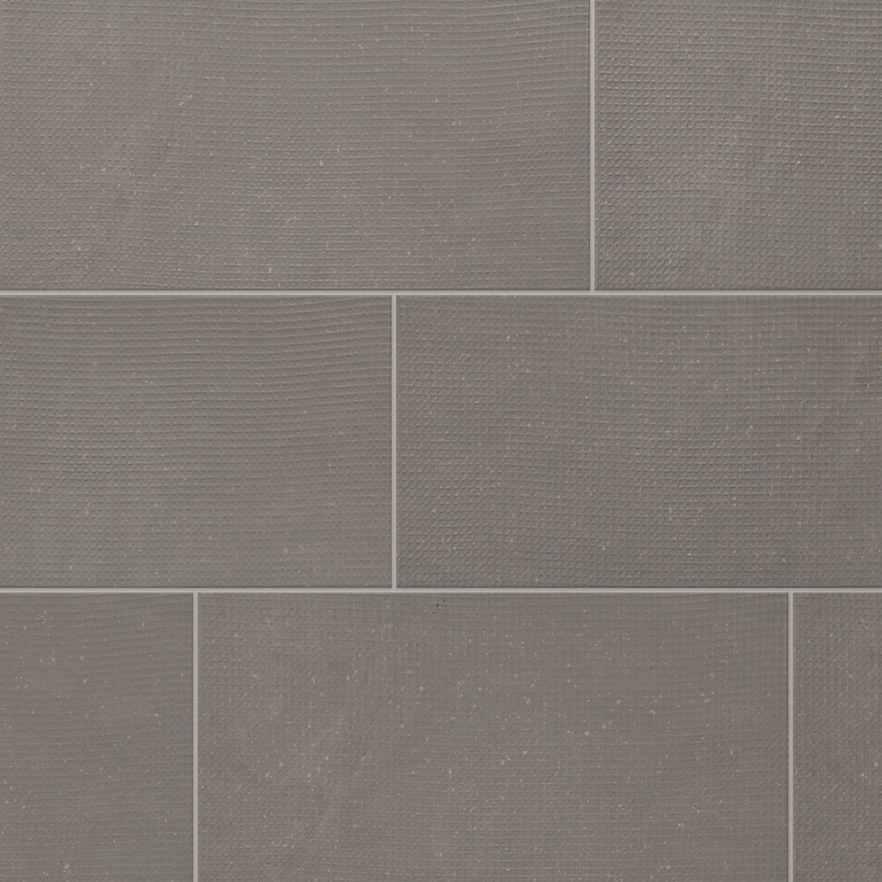 Cameo 12x24 Textured Gray Woven Porcelain Tile | Exposition by Daltile