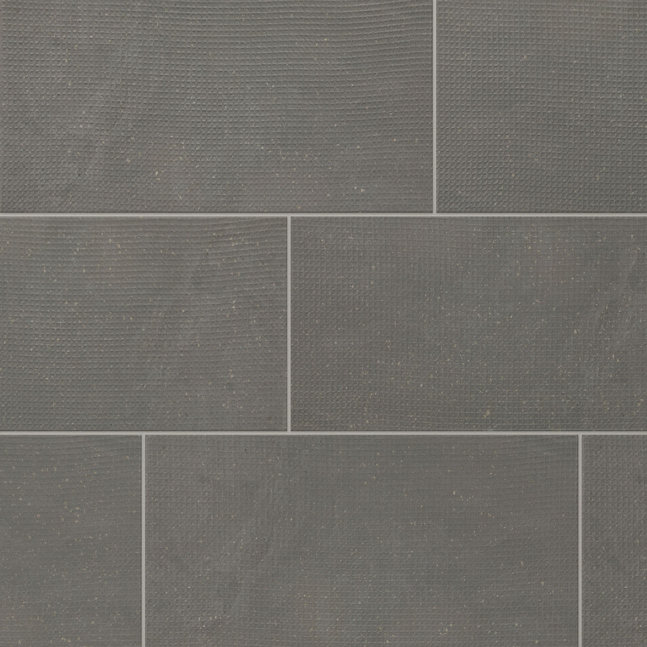 Incognito 12x24 Textured Black Woven Porcelain Tile | Exposition by Daltile
