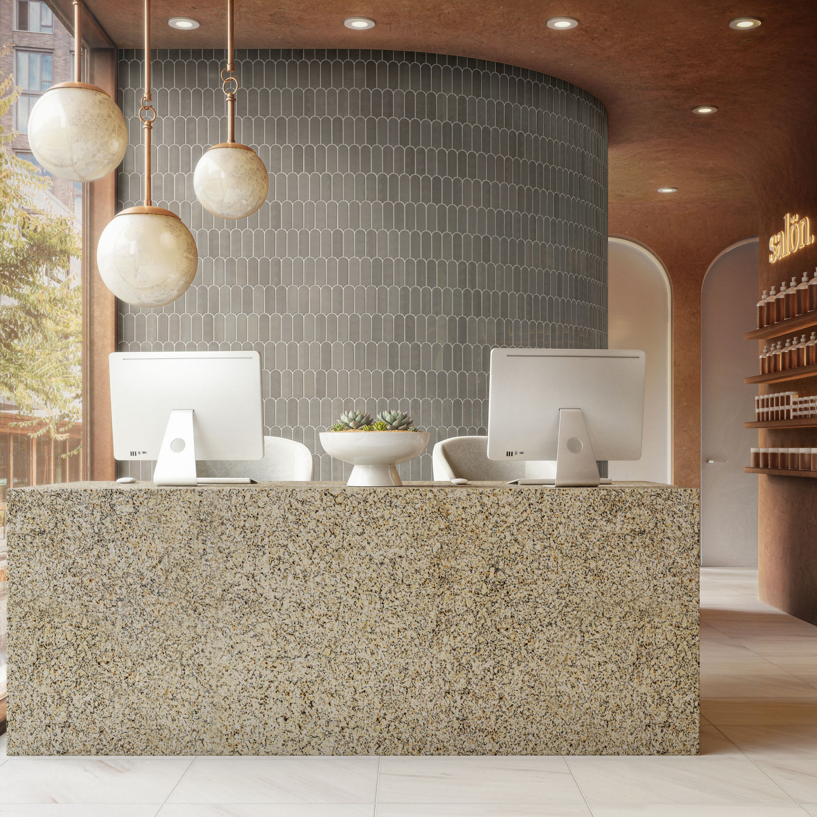 Santa Cecilia Granite scene 2