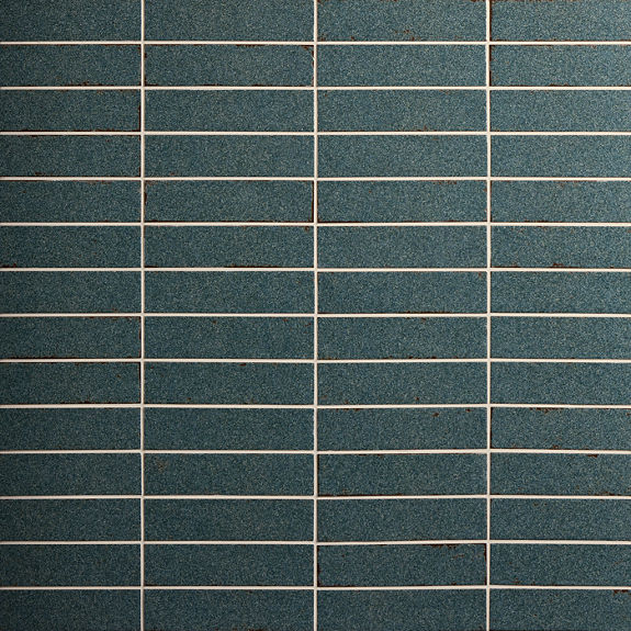Seaweed Green 2X9 Glossy Metallic Look Ceramic Tile | Iridescent Isles by Daltile