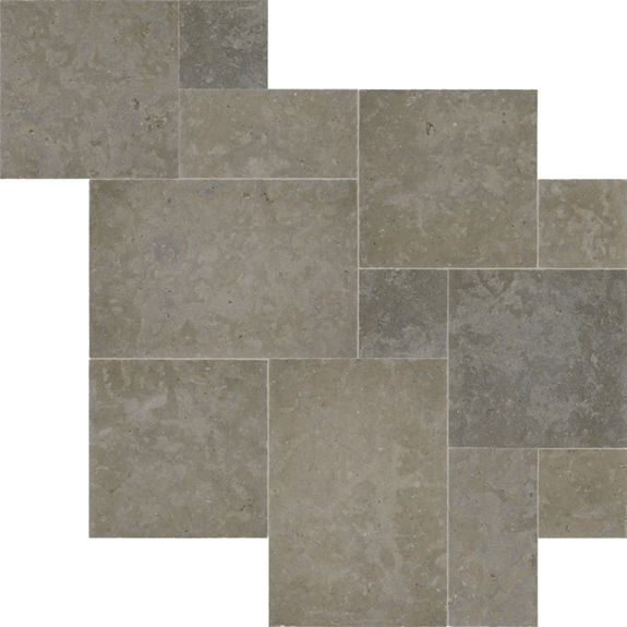 Seine Gray Versailles Antique Natural Stone Tile | Renderra Loire by Daltile