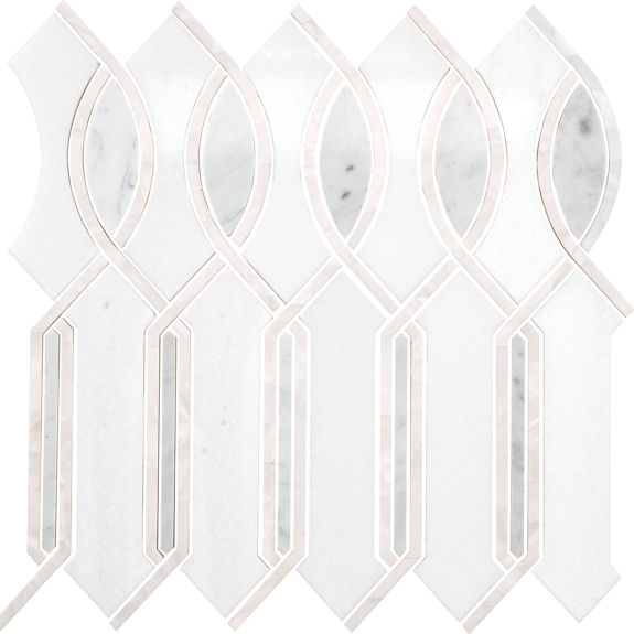 Carrara/Thassos/Mother Pearl