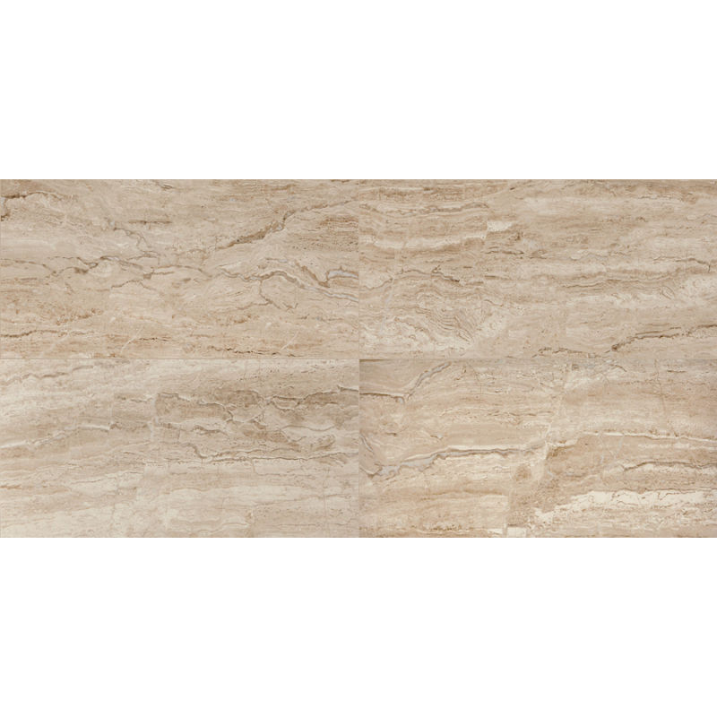 Marble Attaché Antico 12" x 24" Polished Porcelain