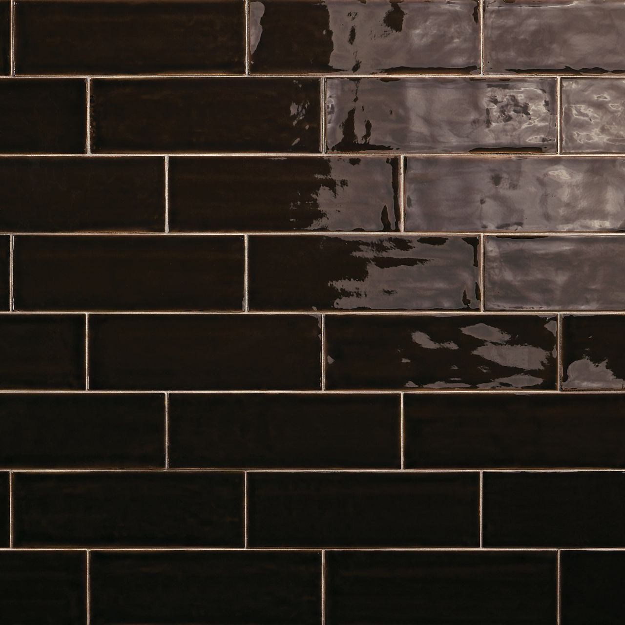 Ebony Rectangle 4X12 Handcrafted Glossy