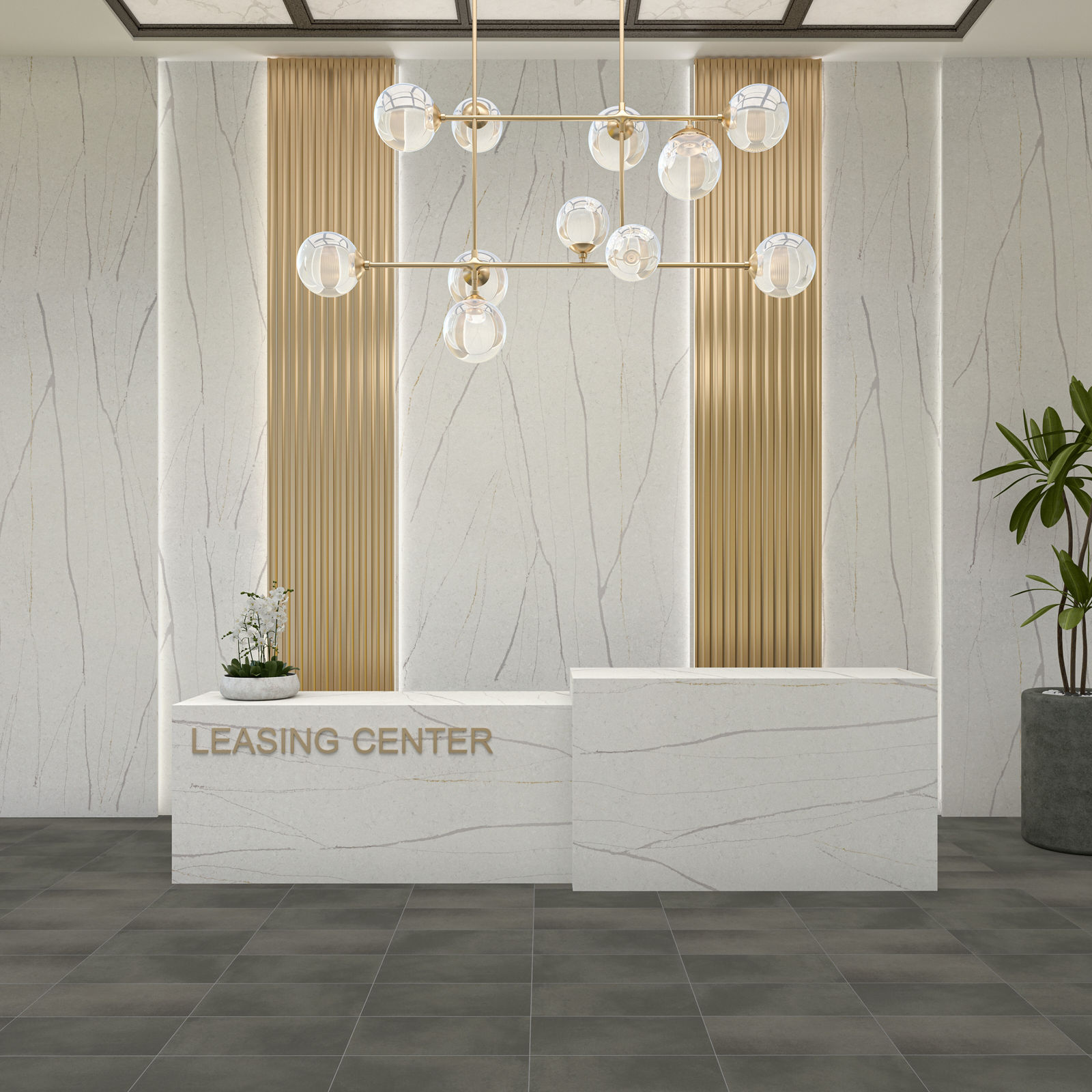 Monument White Quartz scene 3