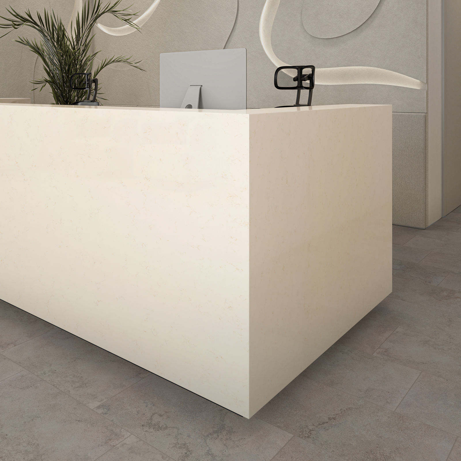 Carrara Roma Quartz scene 2