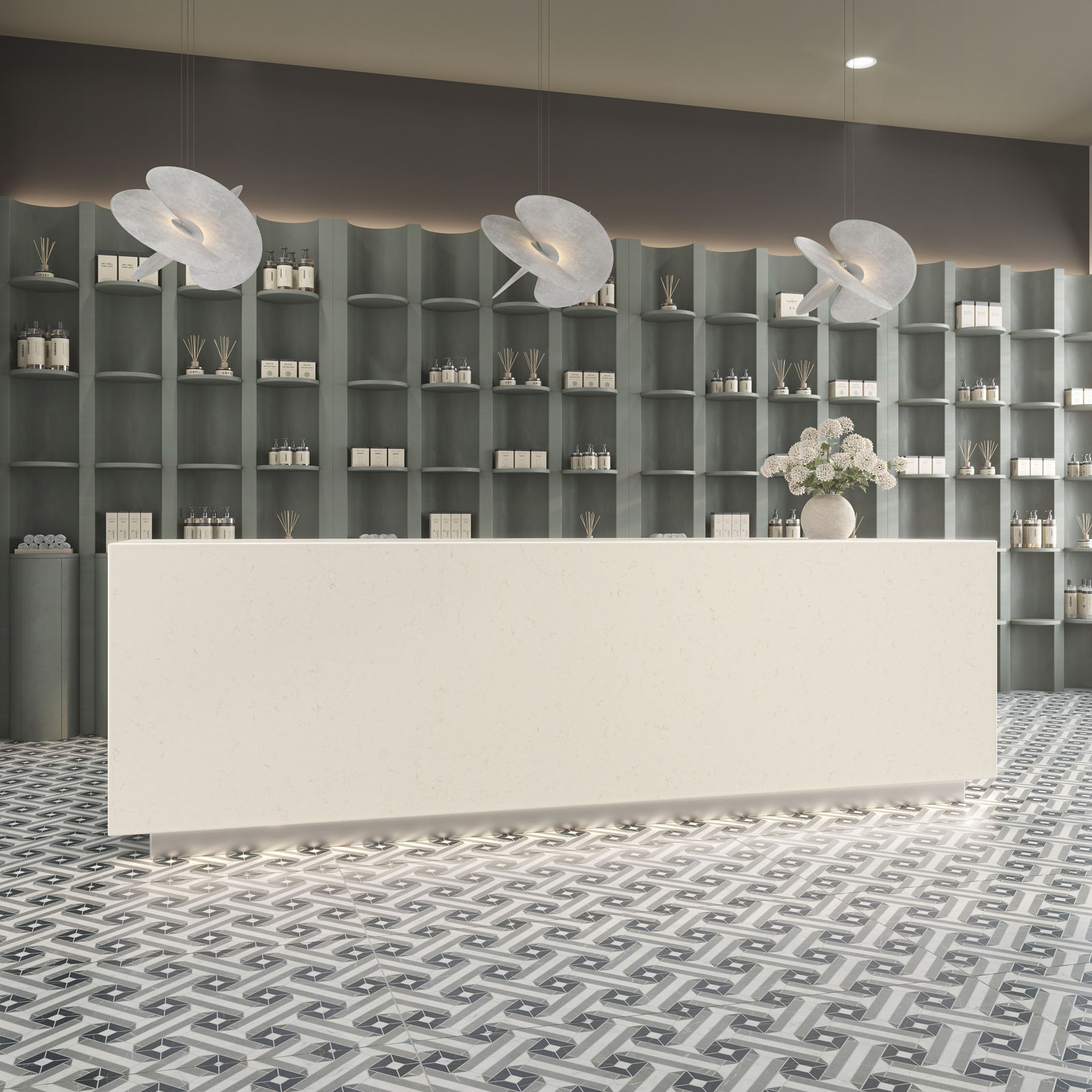 Carrara Roma Quartz scene 4