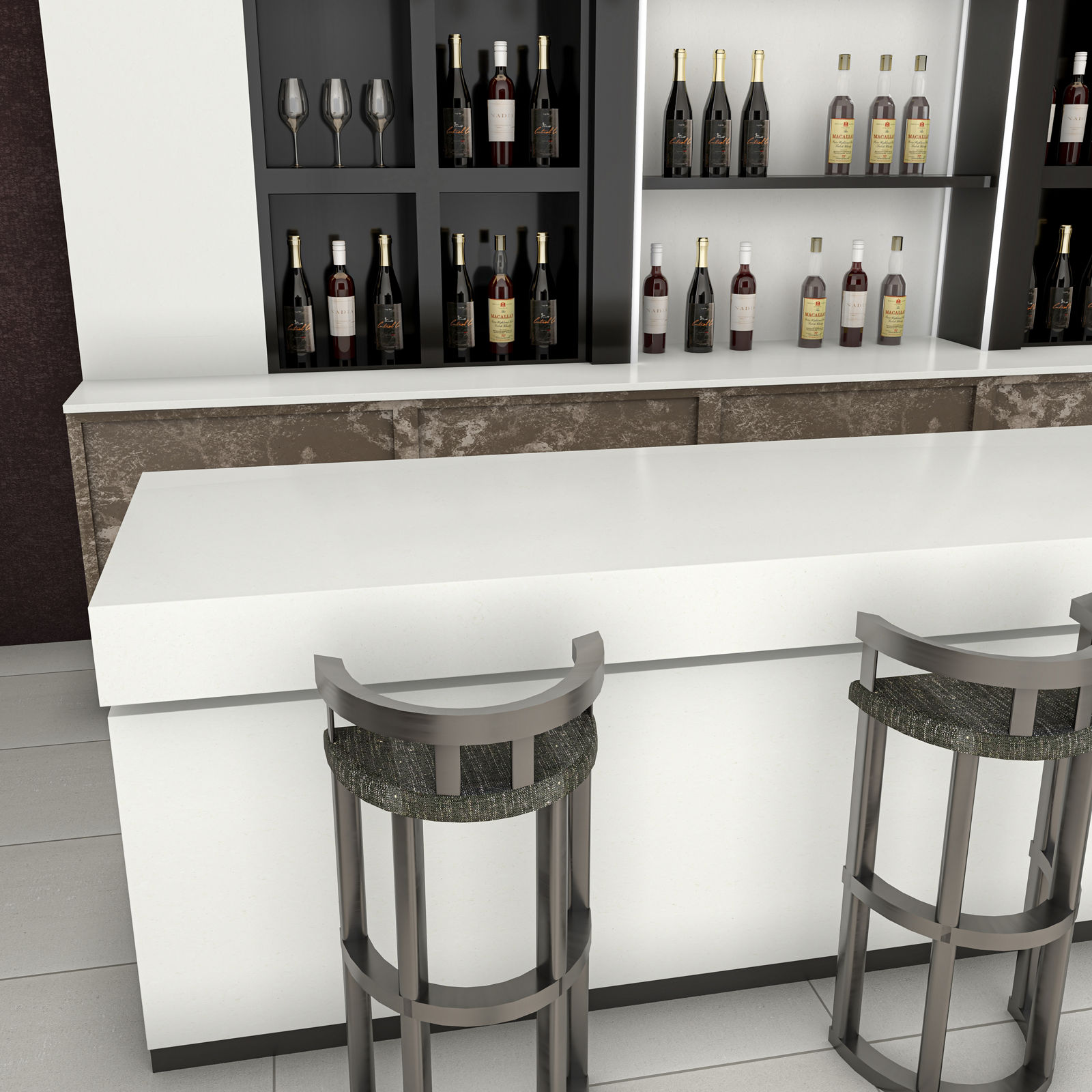 Coronado White Quartz scene 4