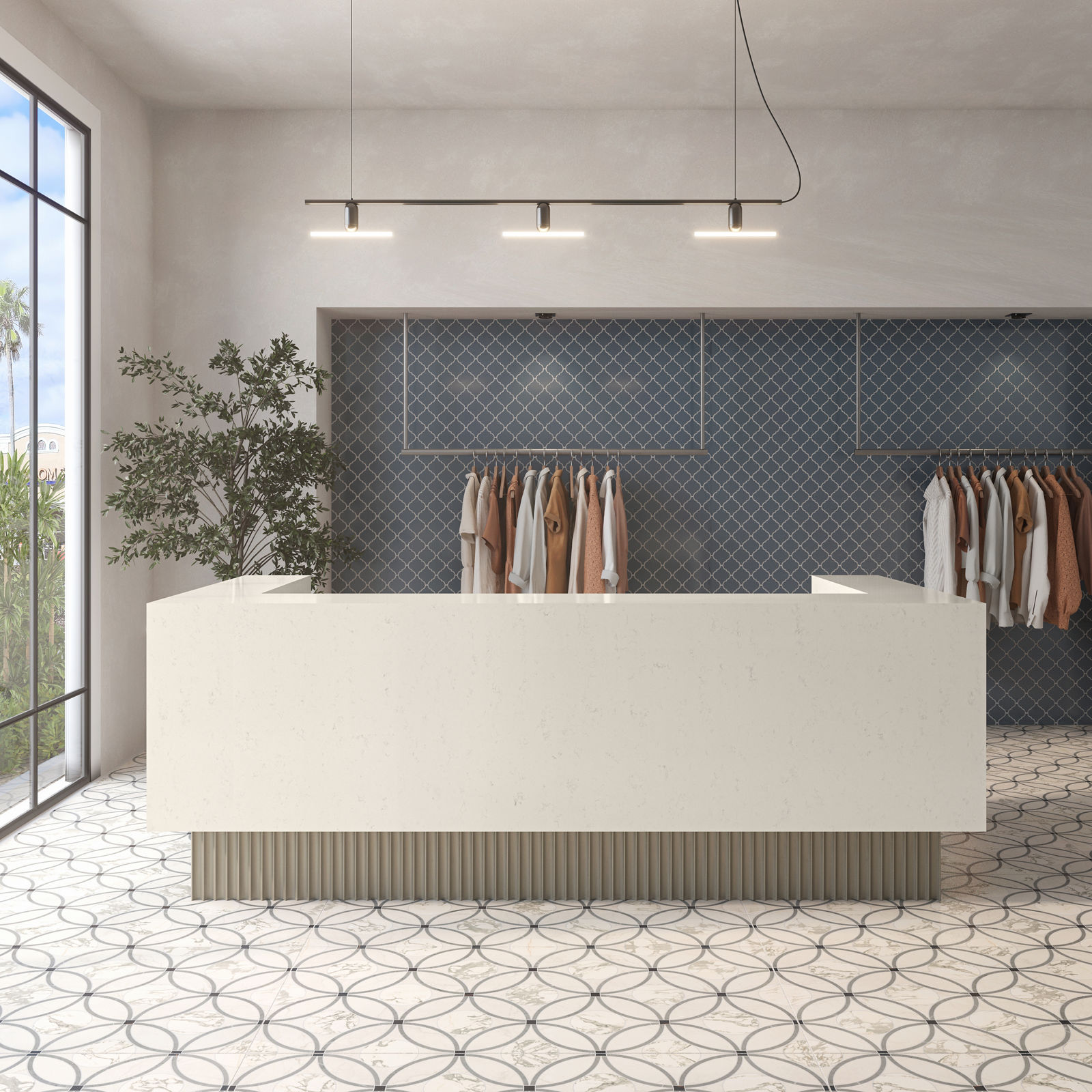 Carrara Pisa Quartz scene 3